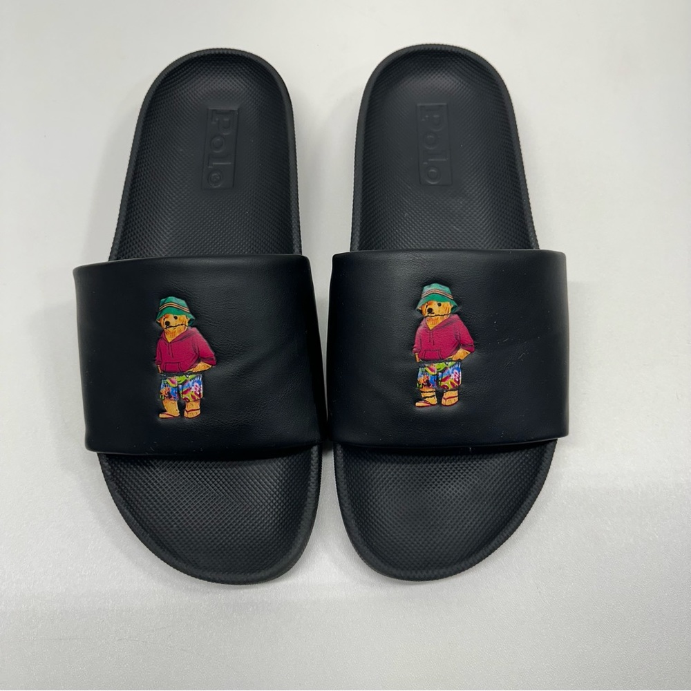 Polo Ralph Lauren Vacation Cayson Big Bear Slide Sandals Mens Size 12